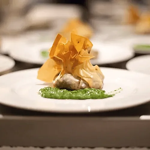 Butternut Squash and Beetroot Filo Parcels